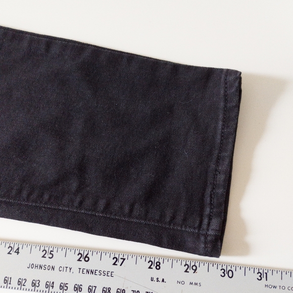 Levi's 721 High Rise Skinny Jeans Black Size 31 - Picture 9 of 11